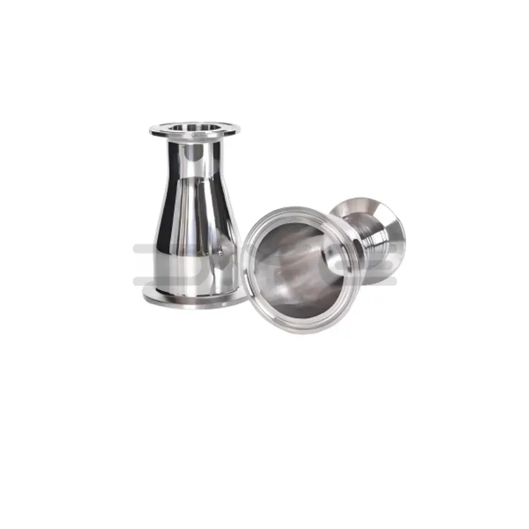 Тот баспайтын болаттан жасалған санитарлық қысқыш концентрлік редуктор